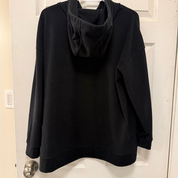 Classic Black Men's Hoodie - Picture 2 of 3